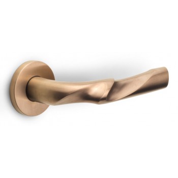 Deurkruk ELEEZ ZH100-G deurkruk geveerd PVD licht brons