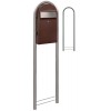 Brievenbus Bobi Grande S Bruin + statief