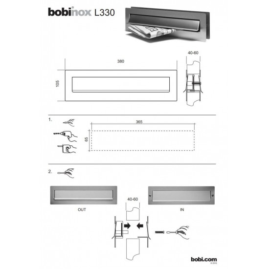 BobiNox L330 inwerpcassette