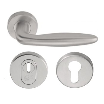 Achterdeurset Hydra mat RVS