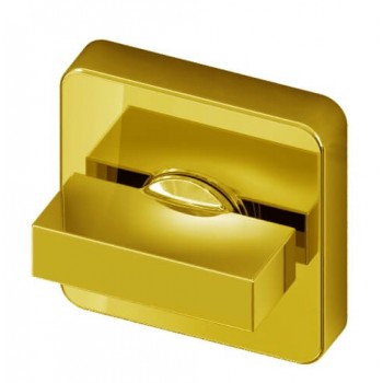 Toiletgarnituur vierkant Gold BIOV