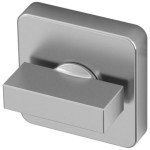 Toiletgarnituur 52mm Quadro chroom