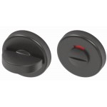 Toiletgarnituur rond Noir BIOV met vrij bezet indicatie