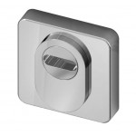 Veiligheidscilinderrozet vierkant Crystal BIOV (UTB)