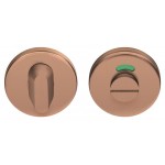 Toiletgarnituur  Basic  LBWC50 PVD mat brons met vrij bezet indicatie