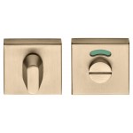 Toiletgarnituur D10V licht brons met vrij bezet indicatie