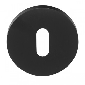 Sleutelplaatje Rivio GLN53 PVD mat zwart