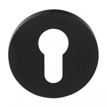 Cilinderplaatje Rivio GLY53 PVD mat zwart