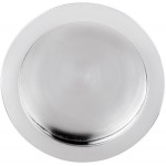 Schuifdeurkom Basic LB57 mat RVS en messing ongelakt