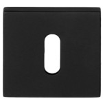 Sleutelplaatje LSQBN50 PVD mat zwart