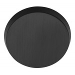 Blindplaatje Cone OHB54 PVD mat zwart