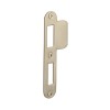 BASICS LBLA-W63x8 deurslot toilet afgerond PVD champagne