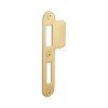 BASICS LBLA-W63x8 deurslot toilet afgerond PVD mat goud