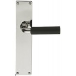 Deurkruk Timeless 1923MPSFC glans-nikkel ebben op recht schild