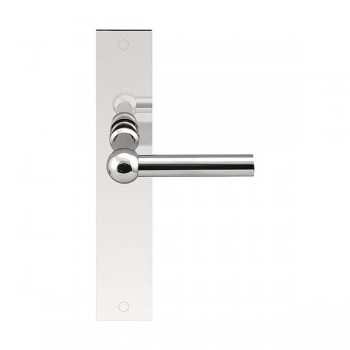 Deurkruk schild Ferrovia FVL125P236 gepolijst RVS