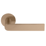 Deurkruk Piet Boon ARC PBA101-G licht brons PVD geveerd