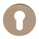 Cilinderplaatje Rivio GLY53 PVD licht brons 