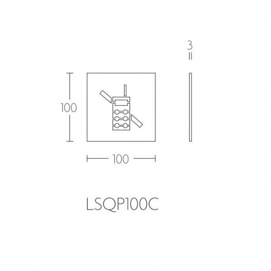 Pictogram LSQ100C Mat RVS
