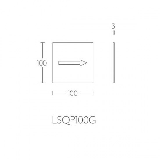 Pictogram LSQ100G Mat RVS