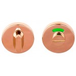 Toiletgarnituur Basic LBWC50 koper PVD met vrij bezet indicatie