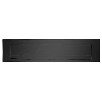 Briefplaat Basic LB535 mat zwart