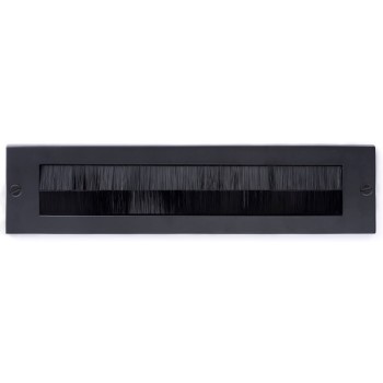 Tochtborstel Basic LB535BI mat zwart