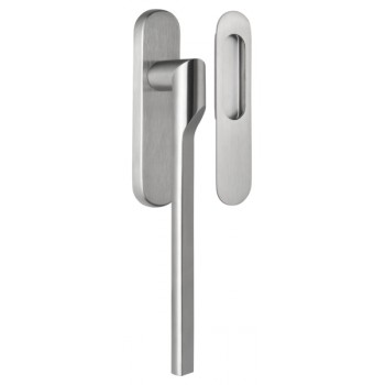 Schuifpuibeslag Rivio GL231 mat RVS