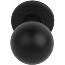 Voordeurknop LB501D Mat zwart (draaibaar)