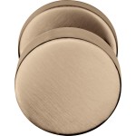 Voordeurknop LB503V PVD licht brons
