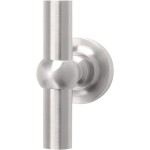 Voordeurknop Ferrovia FV22V mat RVS (vast)