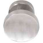 Voordeurknop LB701V Mat RVS 70mm