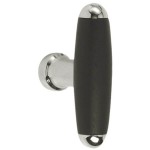 Meubelknop Timeless 1932M glans nikkel ebben