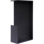 Schuifdeurkom  LSQ160A mat zwart