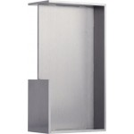 Schuifdeurkom  LSQ160A mat RVS