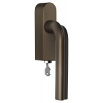 Draaikiep Eclipse afsluitbaar DR100-DKLOCK brons rechts