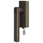 Draaikiep Eclipse afsluitbaar DR103-DKLOCK brons links