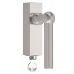 Draaikiepsluiting afsluitbaar FVL125-DKLOCK mat RVS