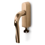 Draaikiep ELEEZ ZH100-DKLOCK-O afsluitbaar PVD licht brons linksdraaiend