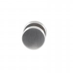 Deurkruk Piano rond rozet RVS