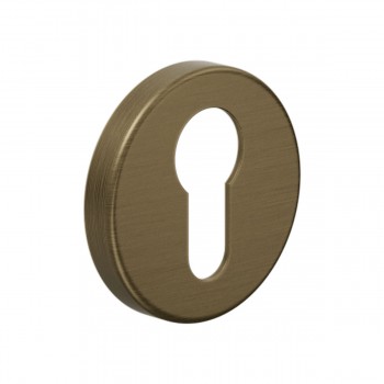 Cilinderrozet DND Fine mat brons