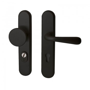 Veiligheidsset Kira met knop Basel en kruk Silvia Puurzwart