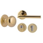 Voordeurset Sara messing PVD