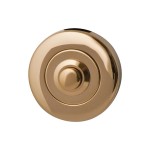 Beldrukker Artax messing PVD