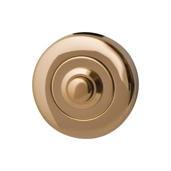 Beldrukker Artax messing PVD