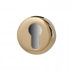 Cilinderrozet Artax messing PVD