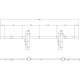Schuifdeursysteem 2 meter hangrollen pijlvorm 290mm Intersteel staal mat zwart