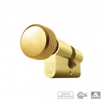 Mauer New Wave 4  31/31messing knopcilinder