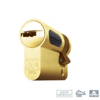 Mauer New Wave 4  46/9messing halve cilinder