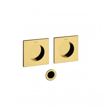 Schuifdeurkom Giotto Q Olivari messing titaan PVD