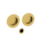 Schuifdeurkom Dante Olivari messing mat titaan PVD